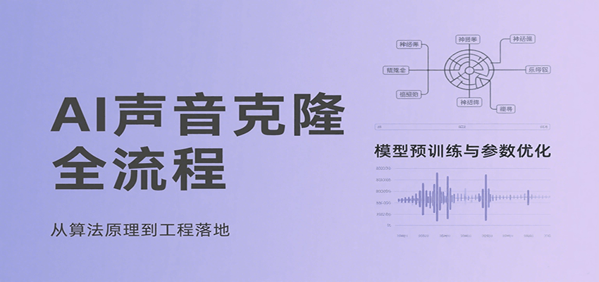 AI声音克隆全流程，基础概念到实战应用，3秒极速声音复刻、模型预训练、云端部署等-zhangyuwc