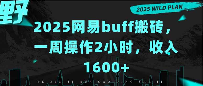 2025网易buff搬砖，一周操作2小时，收入1600+-zhangyuwc