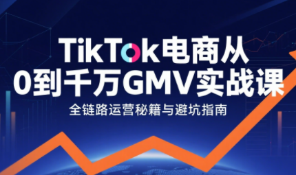 三千老师·TikTok电商从0到千万GMV实战课-zhangyuwc