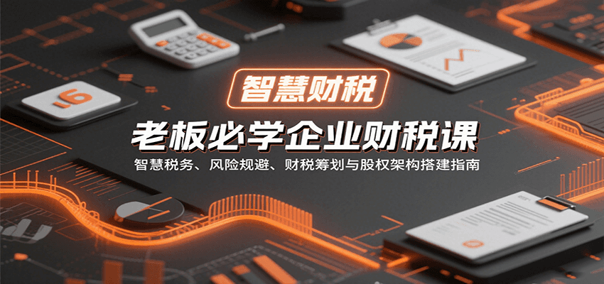 老板必学企业财税课：智慧税务、风险规避、财税筹划与股权架构搭建指南-zhangyuwc