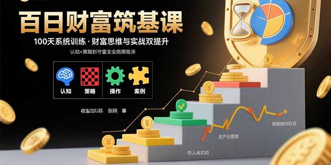 百日财富筑基课：认知+策略+实操+案例拆解  实现从创富到守富全周期能力-zhangyuwc