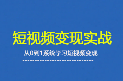 杨磊老师·2025短视频变现实战课-zhangyuwc