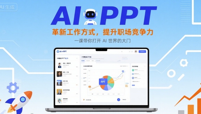 AI+PPT：革新工作方式，提升职场竞争力，一课带你打开 AI 世界的大门-zhangyuwc